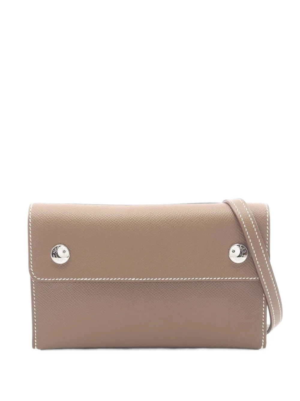 Hermès Pre-Owned 2025 Hermèsnap cross body mini bag - Toni neutri