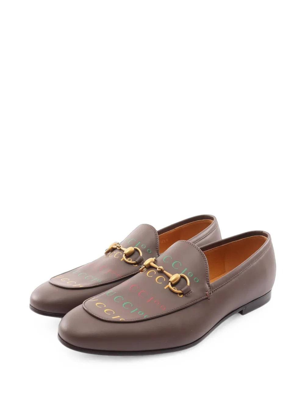 Gucci Pre-Owned Horsebit 100th Anniversary loafers - Marrone