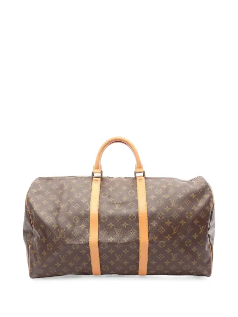 Louis Vuitton Pre-Owned 55 Keepall Monogram rejsetaske fra 1991