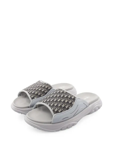 Christian Dior Pre-Owned 2010s Oblique slide sandals