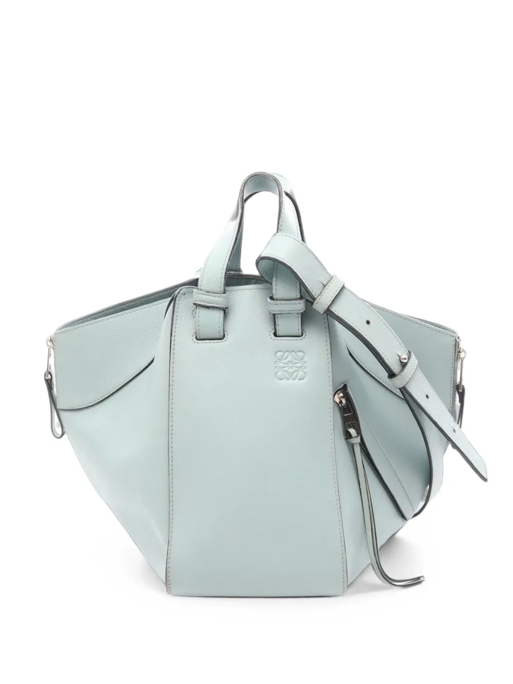 Loewe Pre-Owned 2000s small Hammock tote bag - Blu