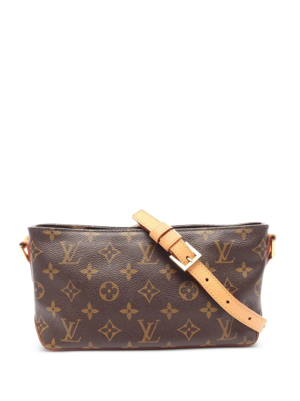 Louis Vuitton Pre-Owned 2002 Trotteur Monogram shoulder bag - Marrone