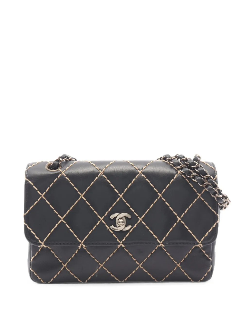 CHANEL Pre-Owned 2000-2002 Wild Stitch shoulder bag - Nero