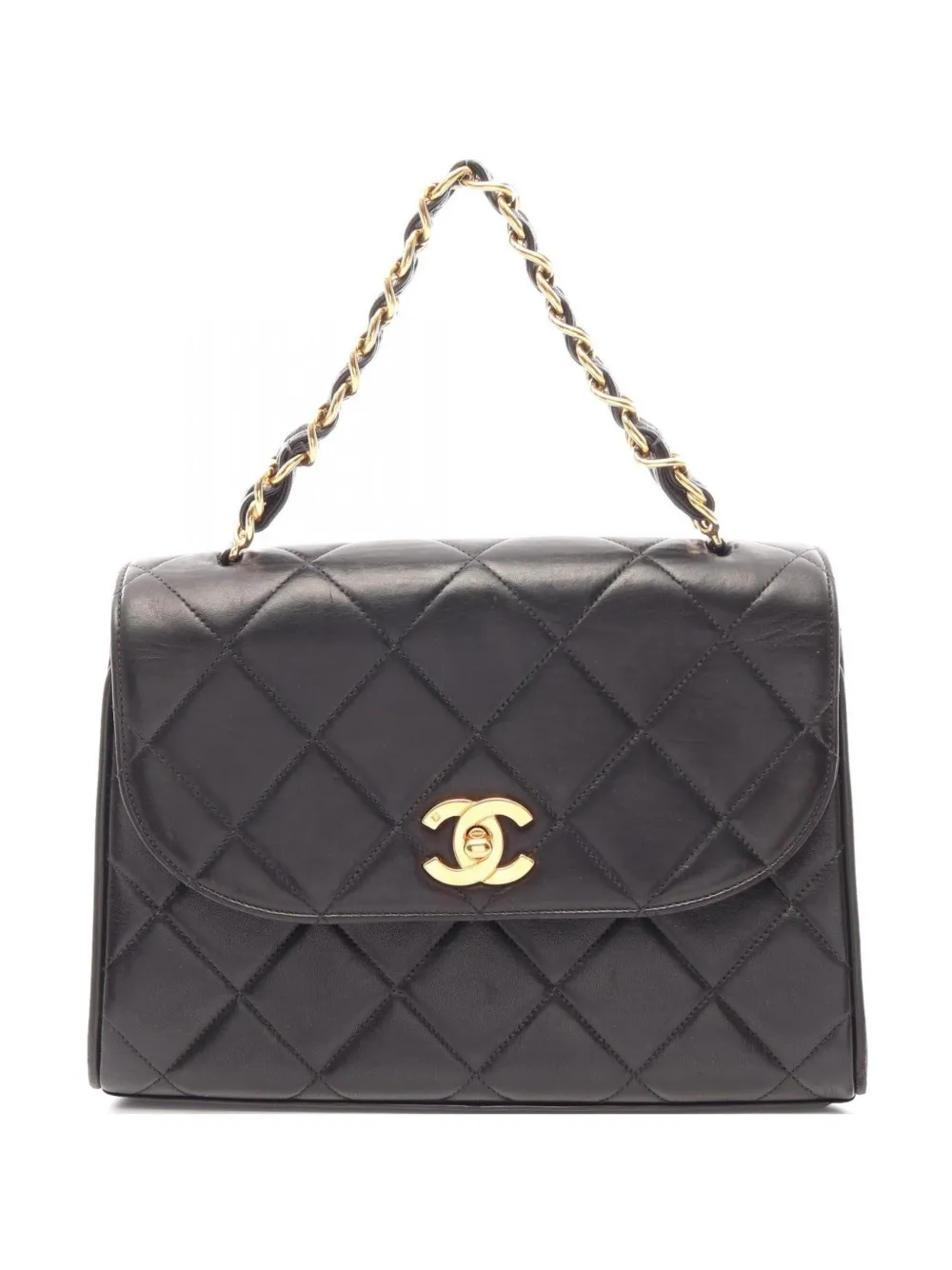 CHANEL Pre-Owned 1994-1996 Matelasse chain handbag - Nero