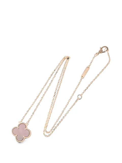 Van Cleef & Arpels Pre-Owned 2010s Vintage Alhambra mother-of-pearl necklace