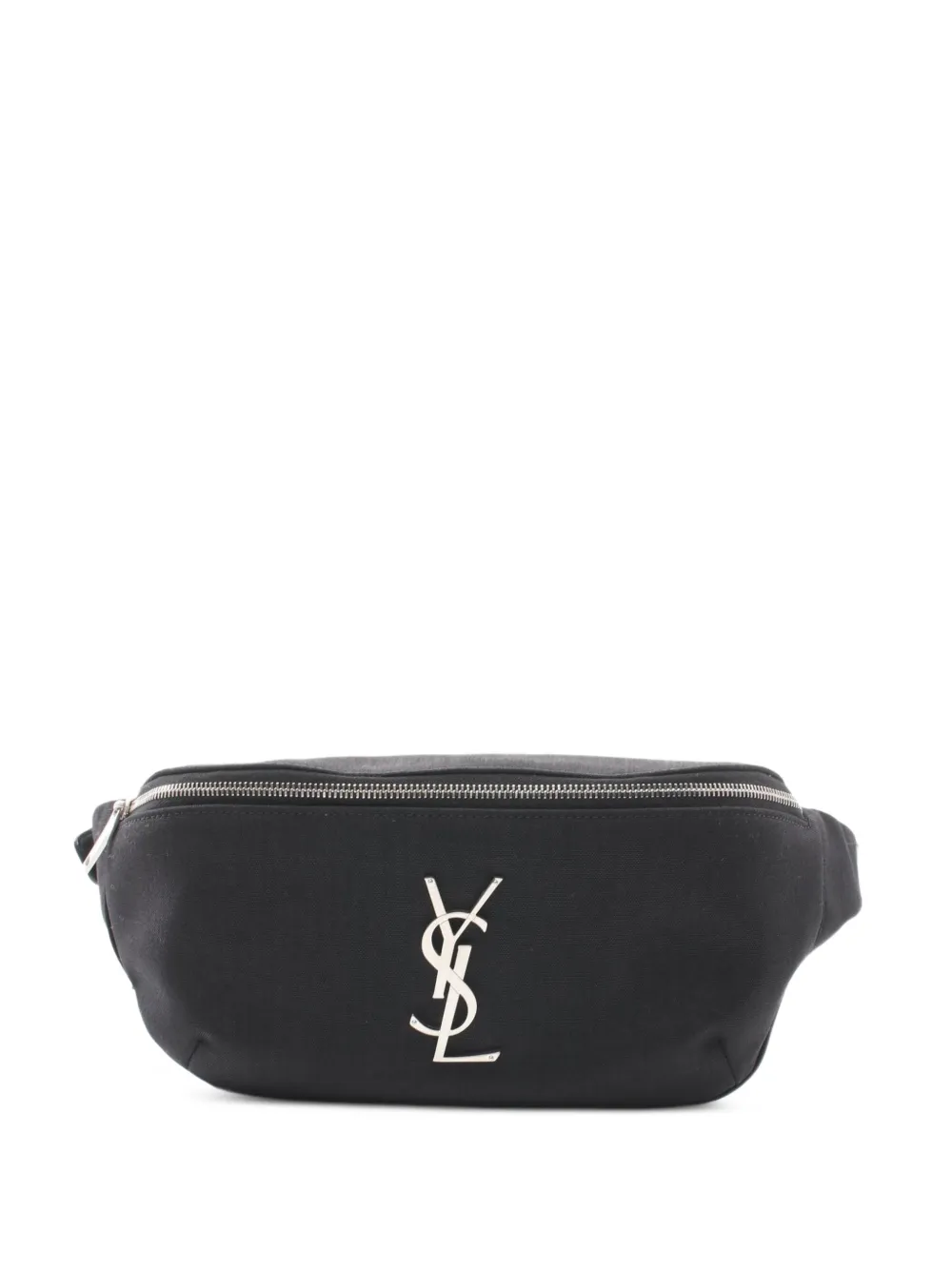 Saint Laurent Pre-Owned 2020s Cassandre belt bag - Nero