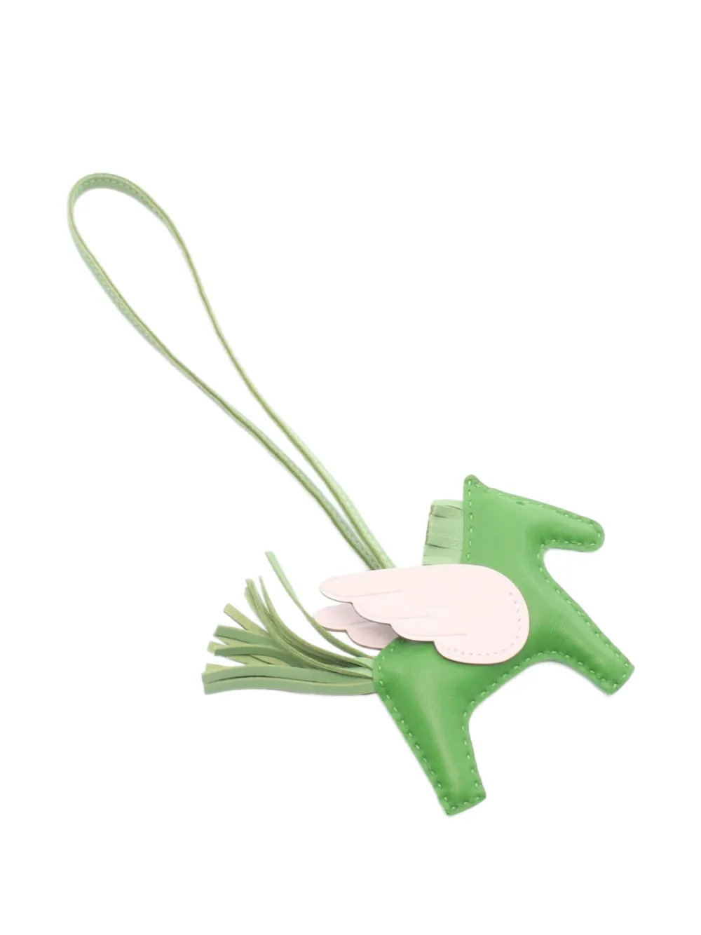 Hermès Pre-Owned PM Rodeo Pegasus bag charm - Verde