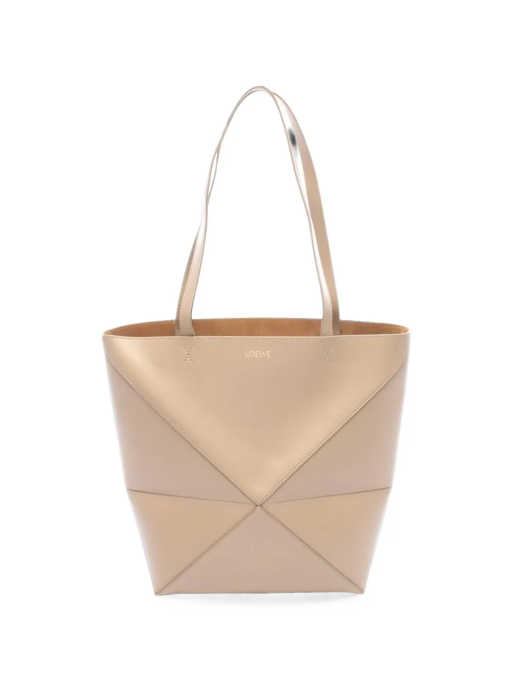 Loewe Pre-Owned 2010s medium Puzzle tote bag - Toni neutri