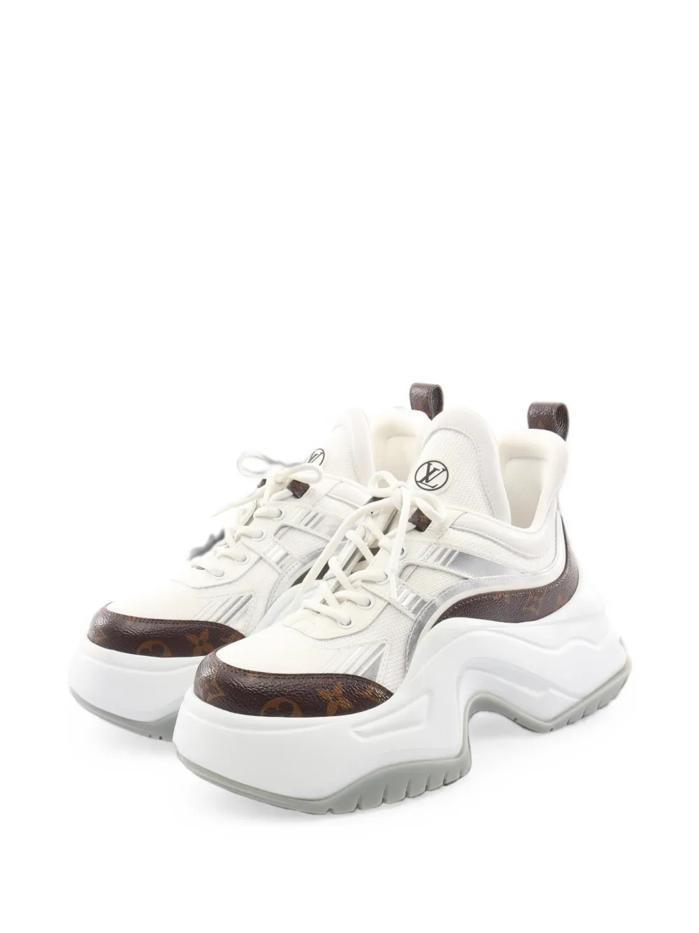 Louis Vuitton Pre-Owned 2023 Arclight 2.0 Line Monogram low-top sneakers - Bianco
