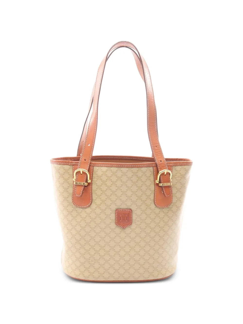 Celine Pre-Owned 2000s Macadam tote bag - Toni neutri
