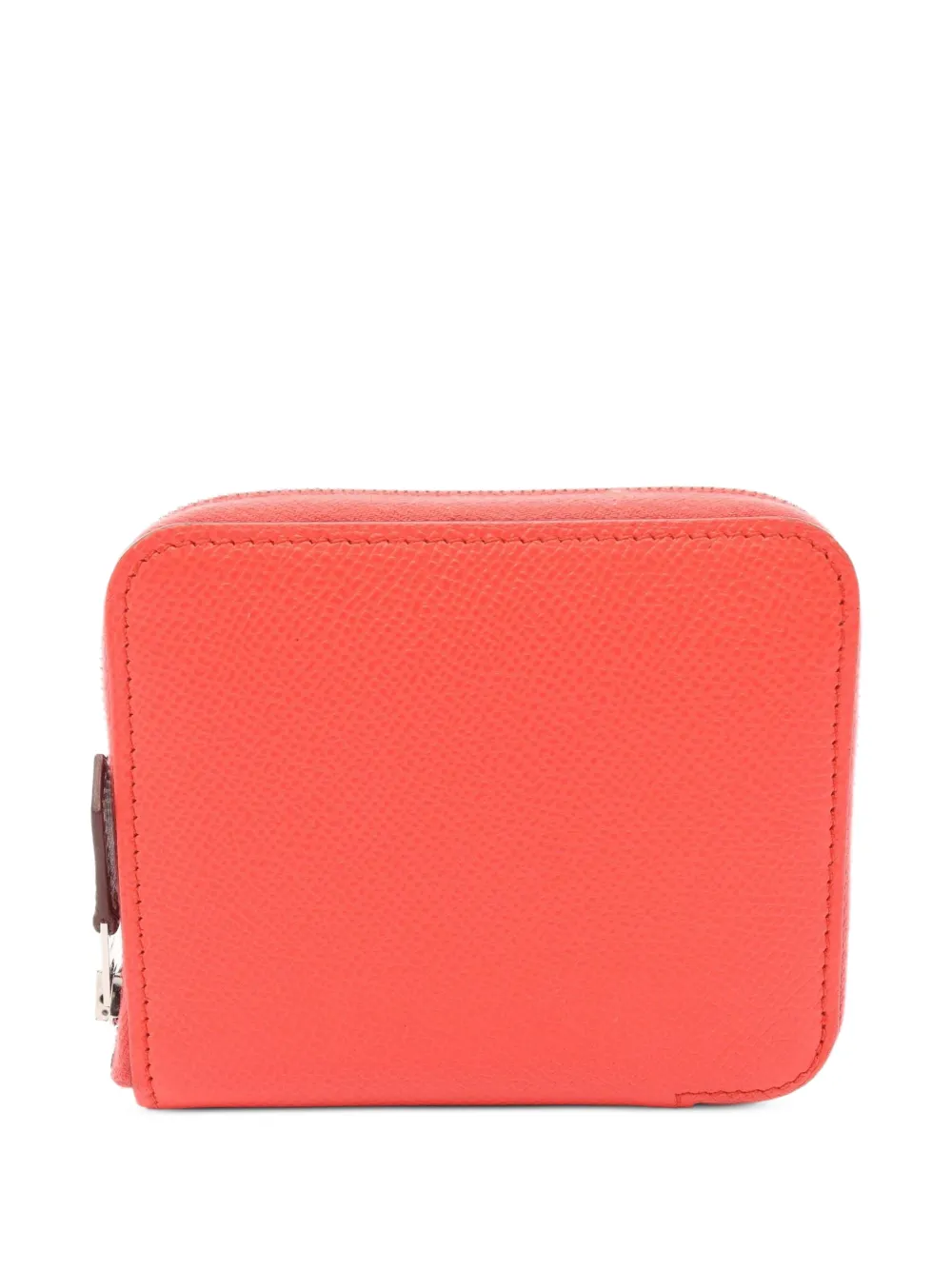 Hermès Pre-Owned 2022 Azap Silk'In compact wallet - Rosso