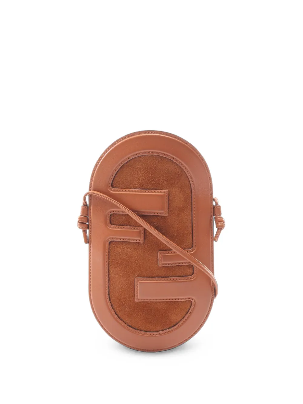 Fendi Pre-Owned 2010s O'Lock leather shoulder bag - Marrone