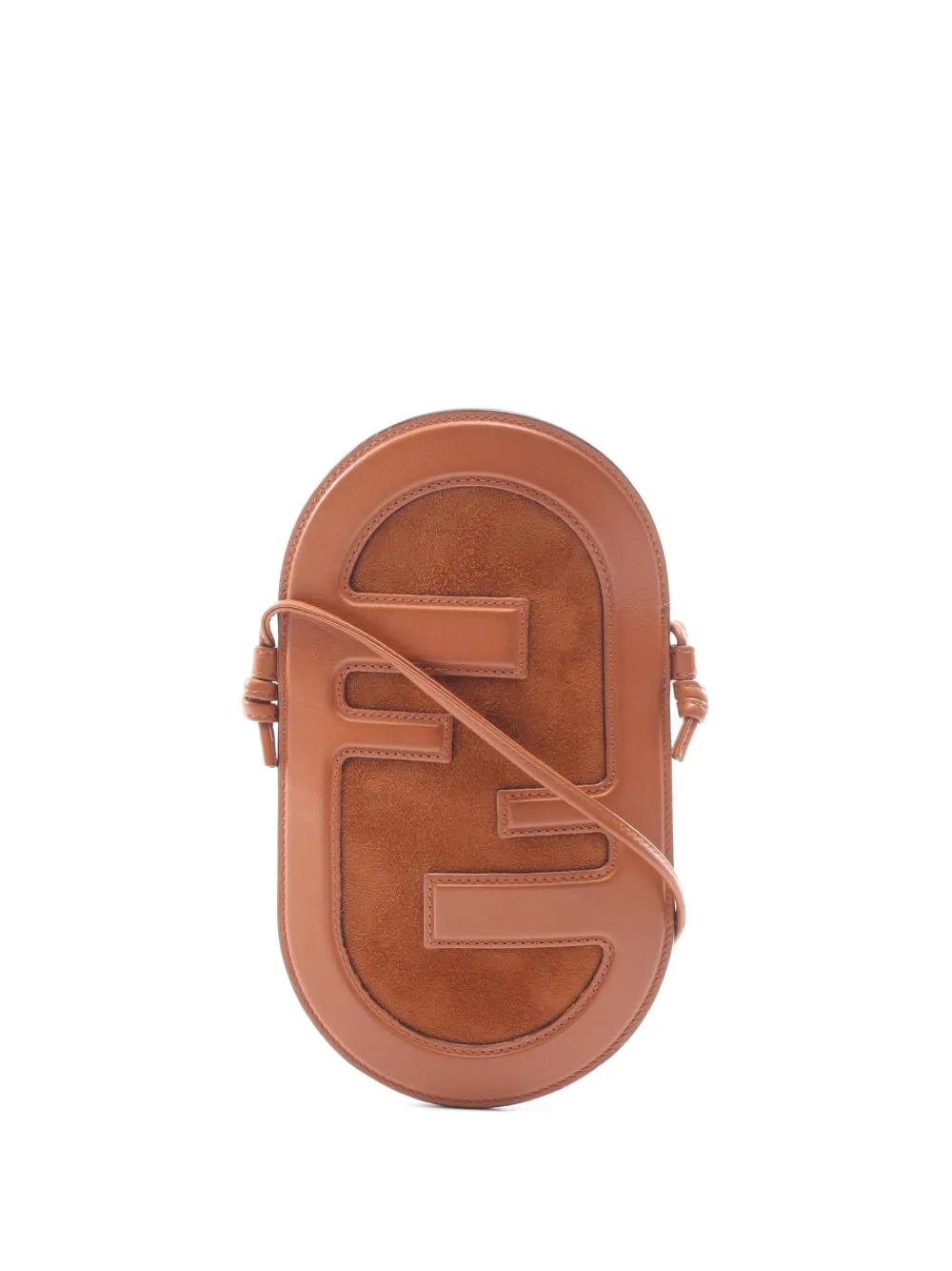 Fendi Pre-Owned 2010s Schultertasche aus Leder - Braun