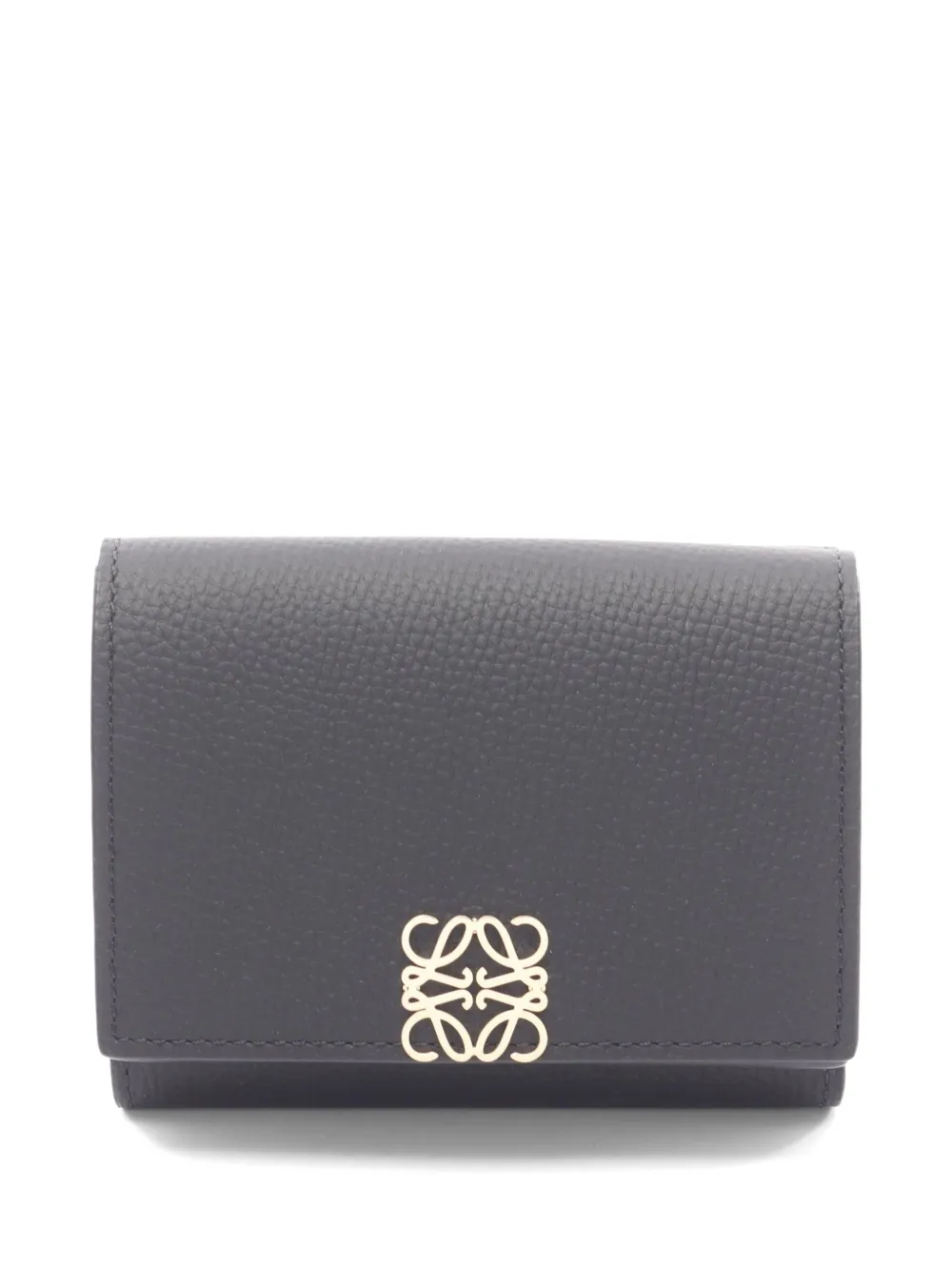 Loewe Pre-Owned 2020s Anagram leather wallet - Nero