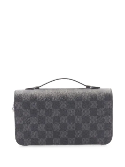 Louis Vuitton Pre-Owned 2017 XL Zippy Damier Graphite travel case