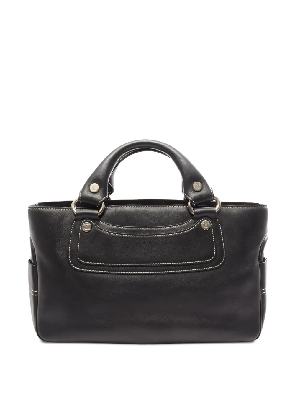 Celine Pre-Owned 2000s Boogie leather handbag - Nero