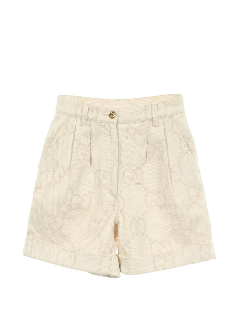 Gucci Pre-Owned 2010s Jumbo GG shorts - Bianco