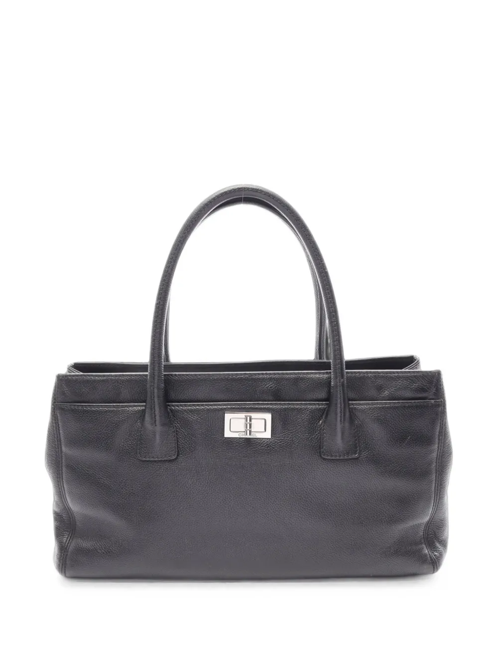 CHANEL Pre-Owned 2005-2006 2.55 Executive leather tote bag - Black