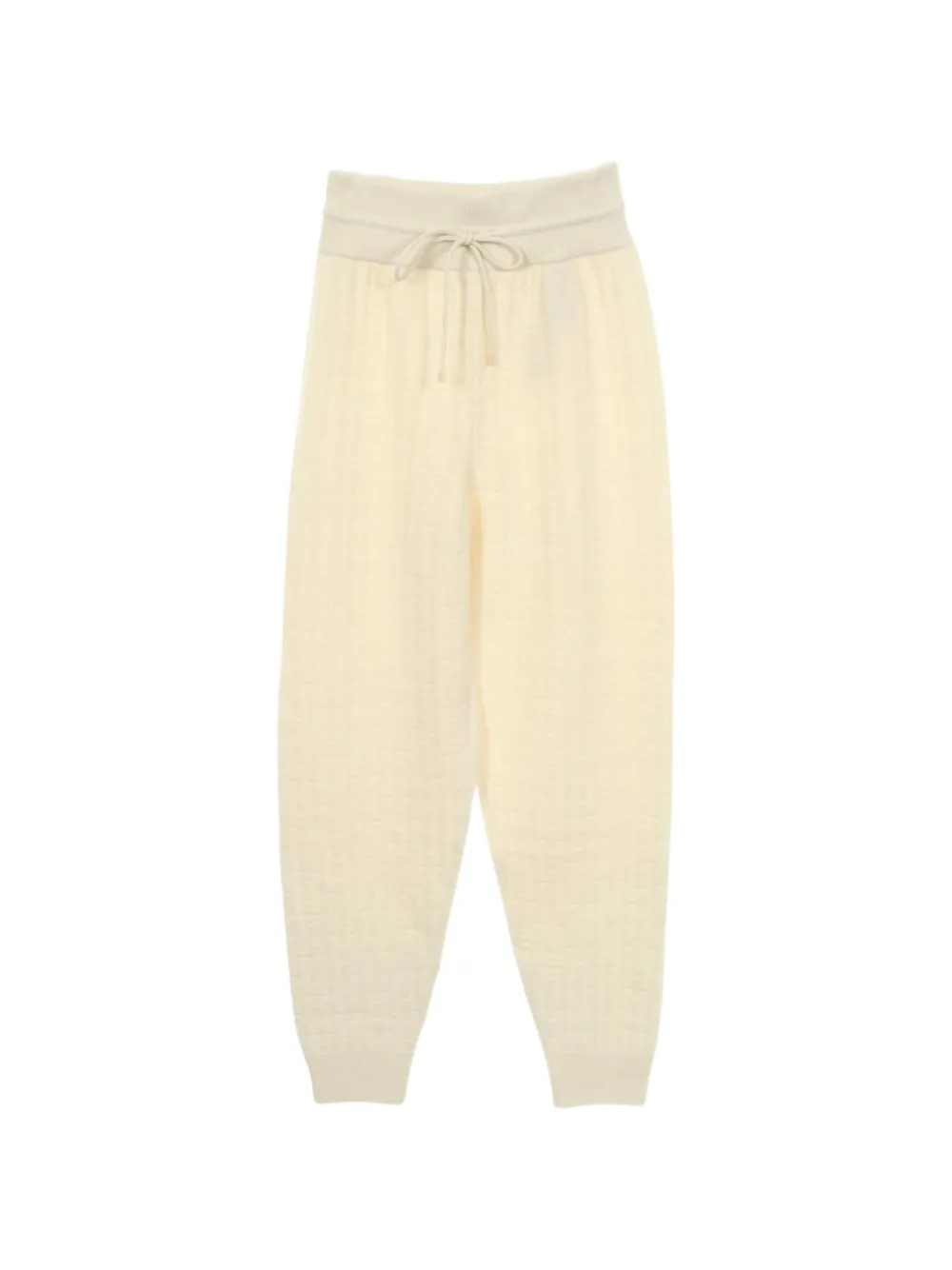 Hermès Pre-Owned pantalon de jogging à lien de resserrage (années 2010) - Tons neutres