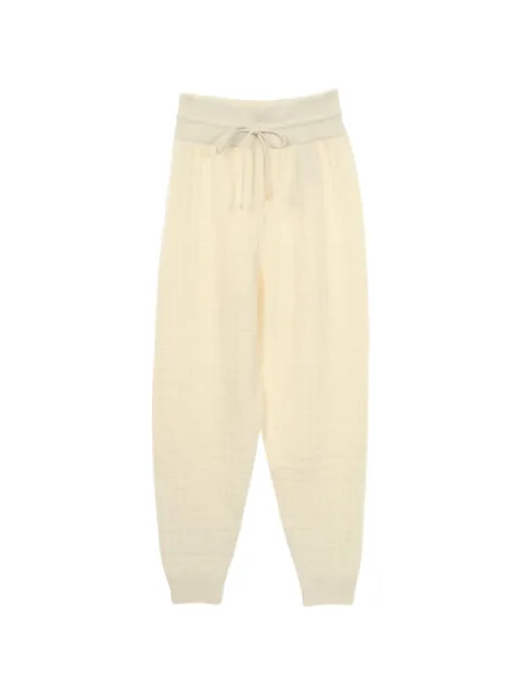 Hermès Pre-Owned 2010s drawstring knitted track pants