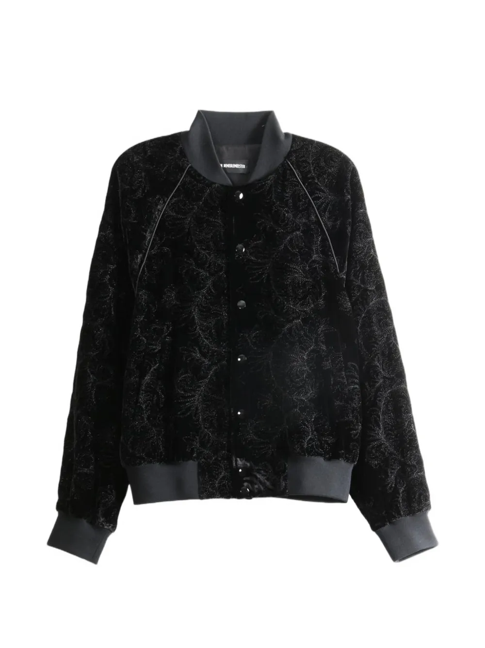 Ann Demeulemeester Esko floral-pattern bomber jacket - Nero