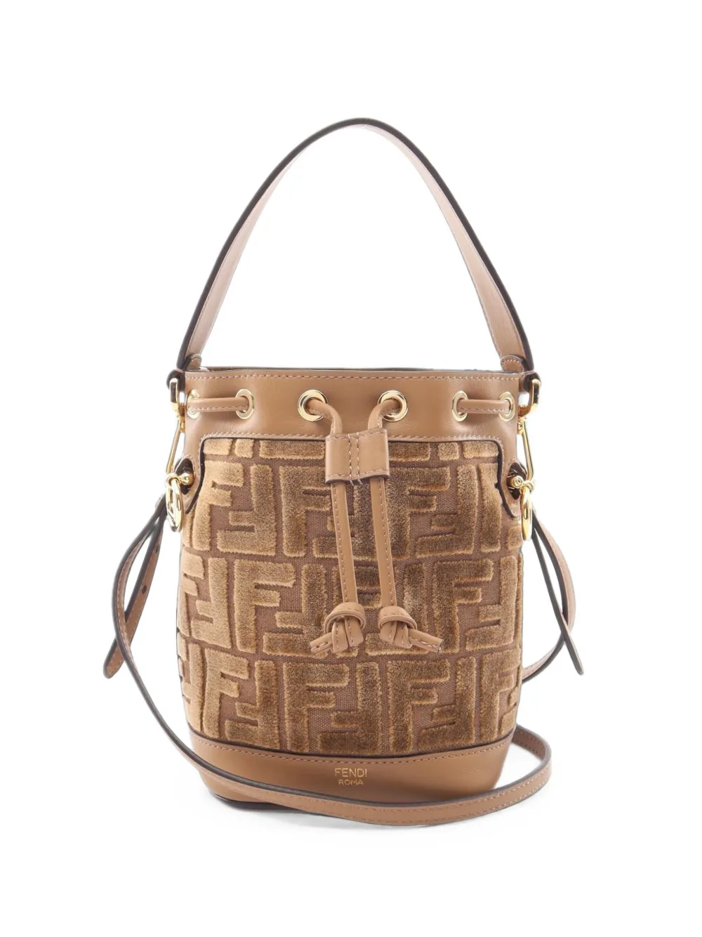 Fendi Pre-Owned 2020s mini Mon Tresor handbag - Marrone