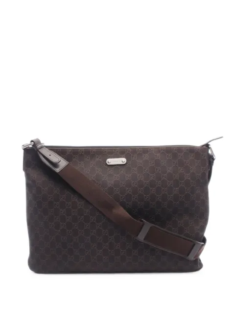 Gucci Pre-Owned 2000s GG-pattern messenger bag