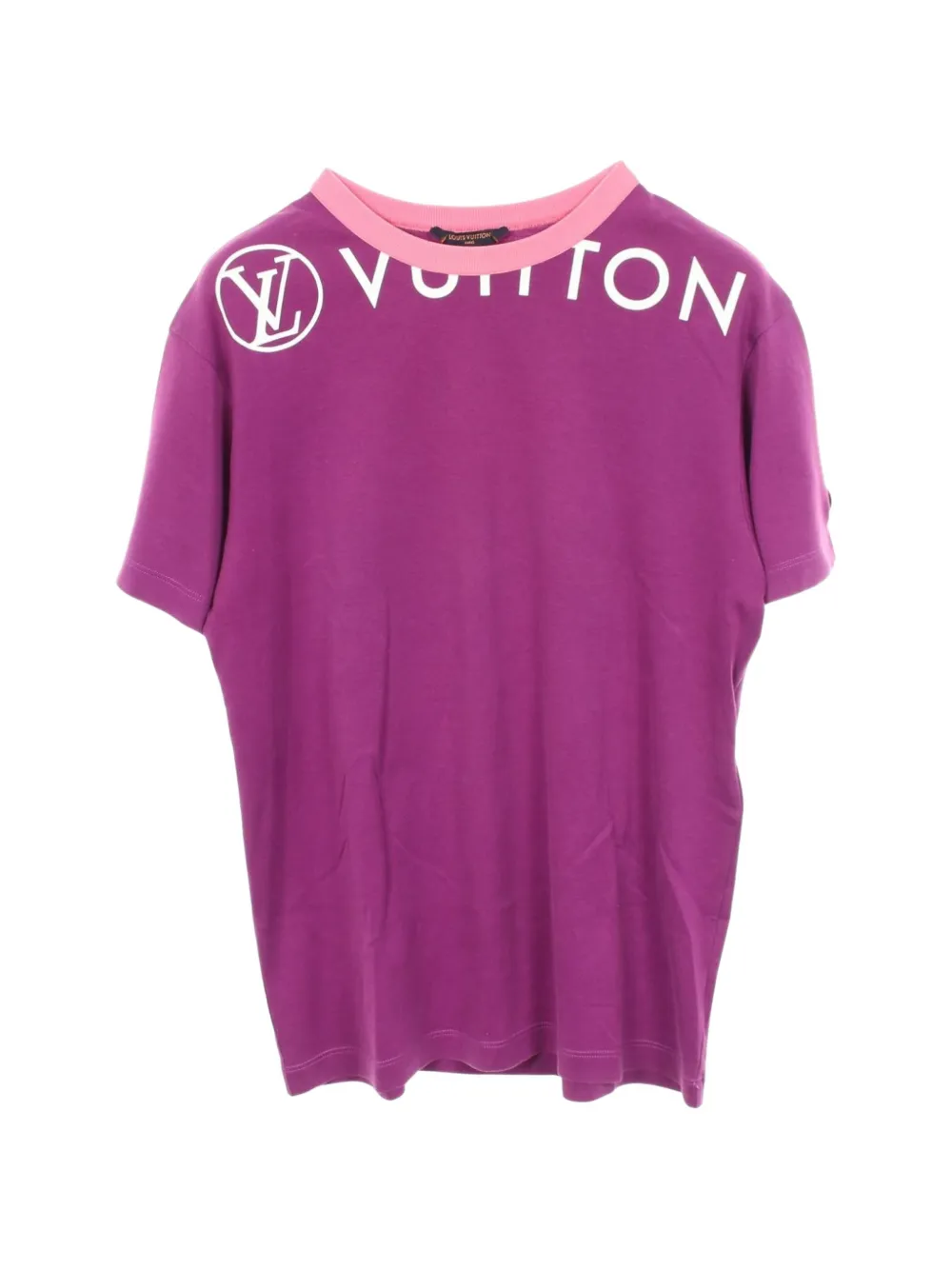 Louis Vuitton Pre-Owned t-shirt manches courtes à logo (années 2010) - Violet