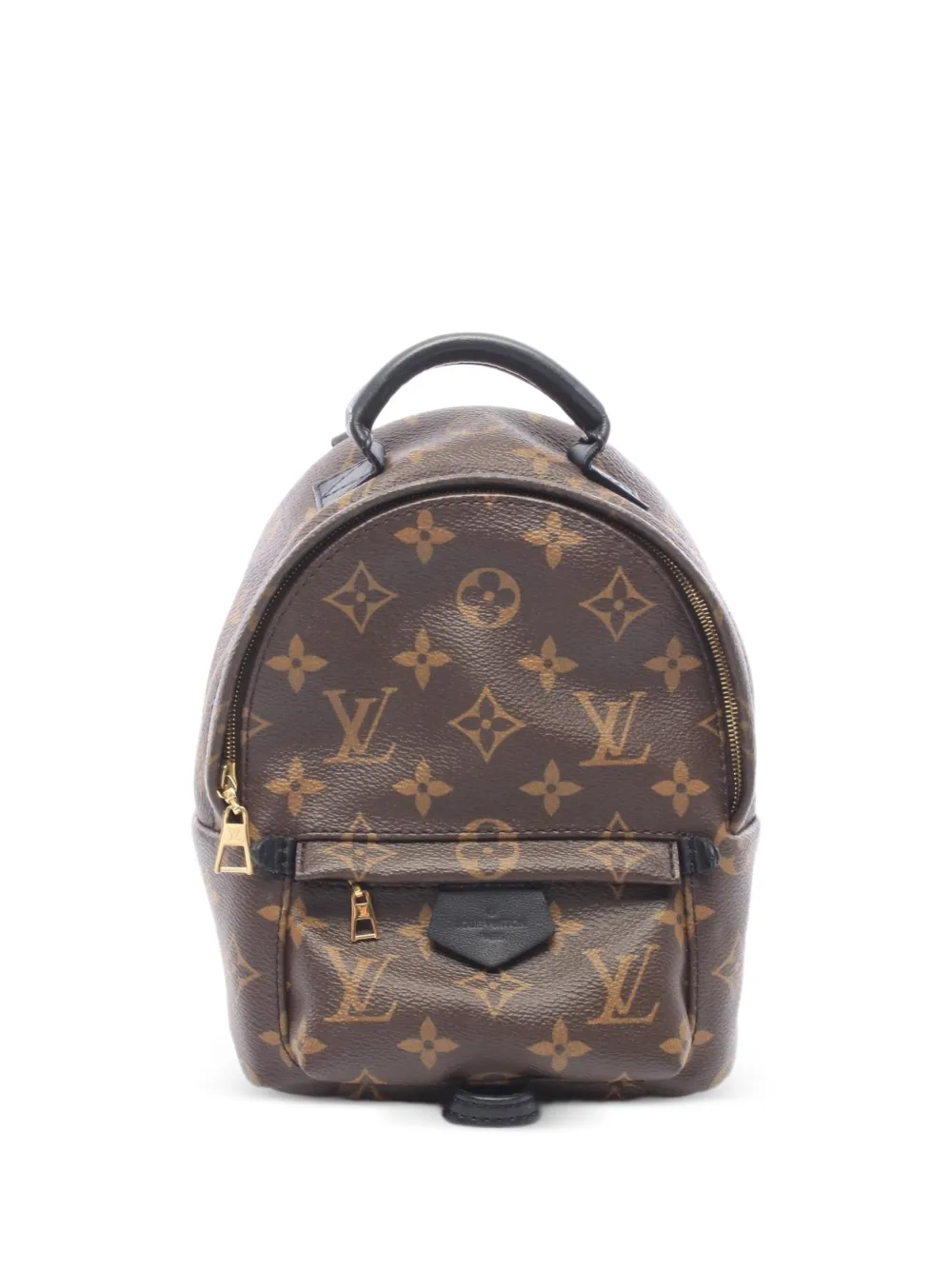 Louis Vuitton Pre-Owned 2018 Palm Springs Monogram top-handle backpack - Marrone