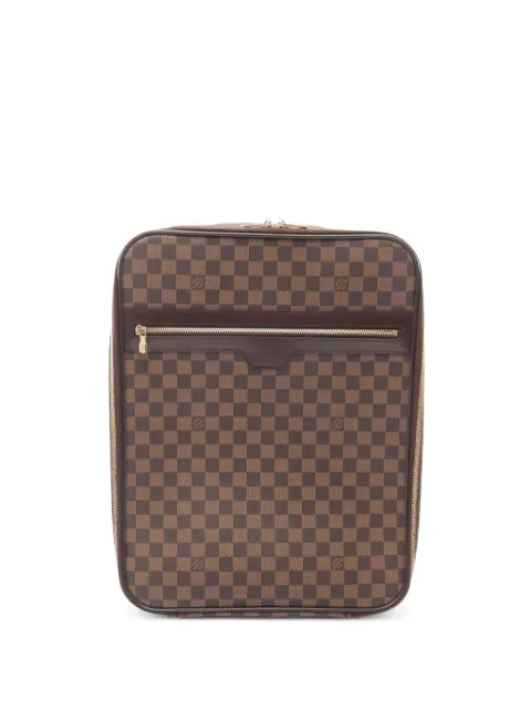 Louis Vuitton Pre-Owned 2006 45 Pegase Damier Ebene canvas suitcase