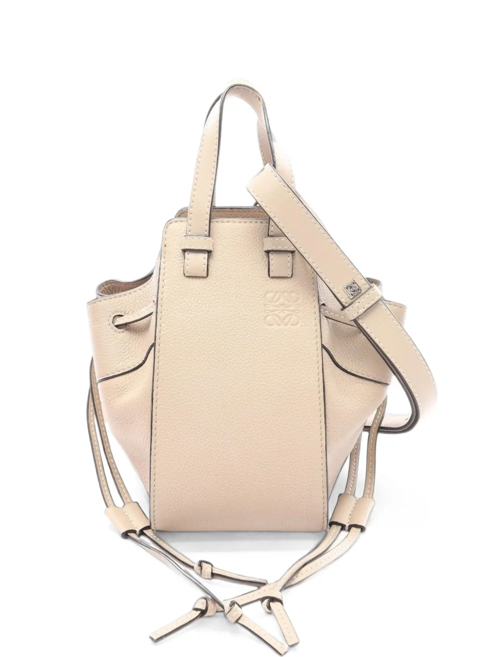 Loewe Pre-Owned 2000s mini Hammock shoulder bag - Toni neutri
