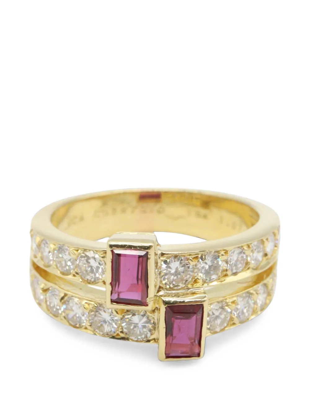 Van Cleef & Arpels Pre-Owned 2010s ruby and diamond ring - Oro