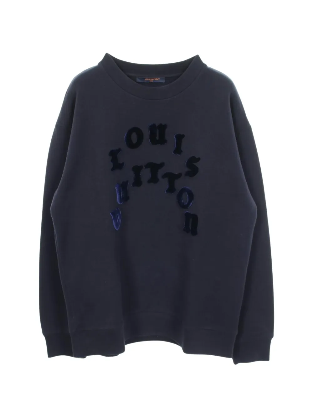 Louis Vuitton Pre-Owned 2010s cotton sweater - Blu