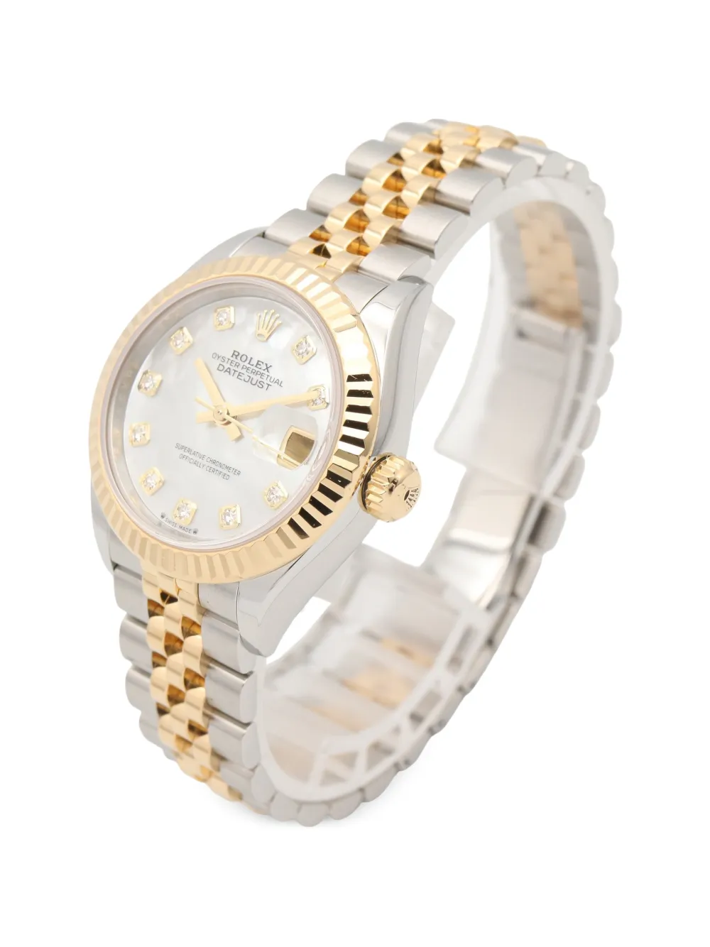 Rolex 2010s Datejust Diamond 28mm watch - Bianco