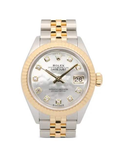 Rolex montre Datejust Diamond 28 mm (années 2010)