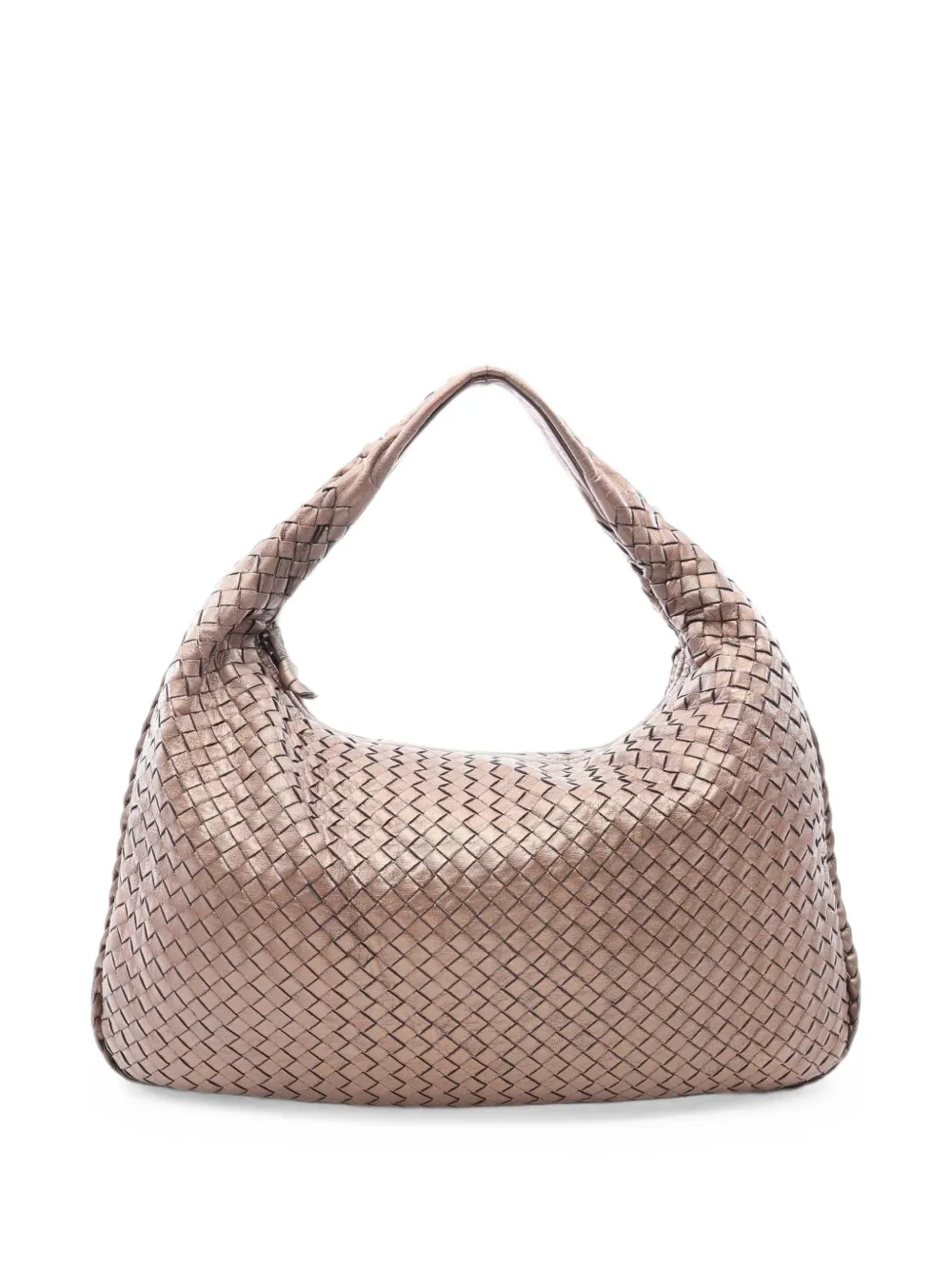 Bottega Veneta Pre-Owned 2000s Intrecciato shoulder bag - Marrone