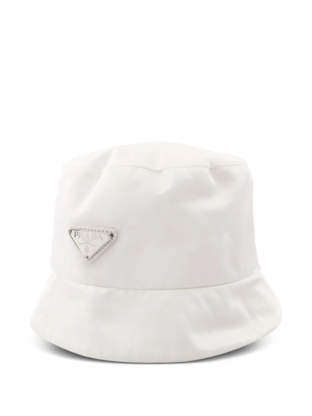 Prada Pre-Owned xAdidas 2010s Re-Nylon bucket hat - Bianco