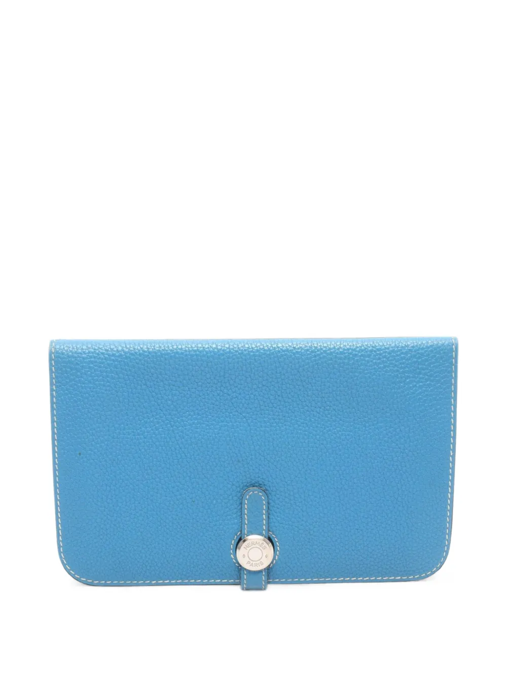 Hermès Pre-Owned 2007 GM Dogon Duo wallet - Blu