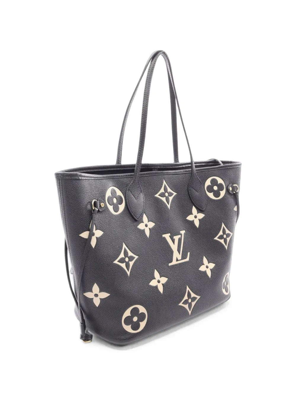 Louis Vuitton Pre-Owned MM Neverfull Monogram Empreinte shopper Zwart
