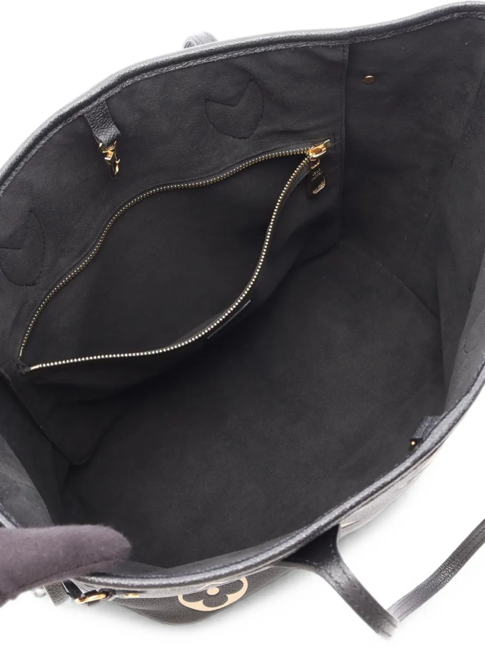 Louis Vuitton Pre-Owned MM Neverfull Monogram Empreinte shopper Zwart