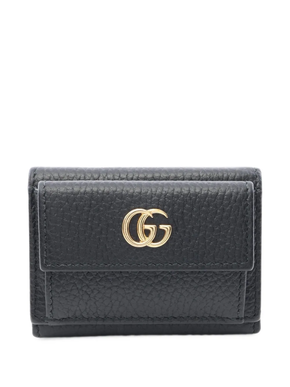 Gucci Pre-Owned 2000s Petit Marmont trifold wallet - Nero