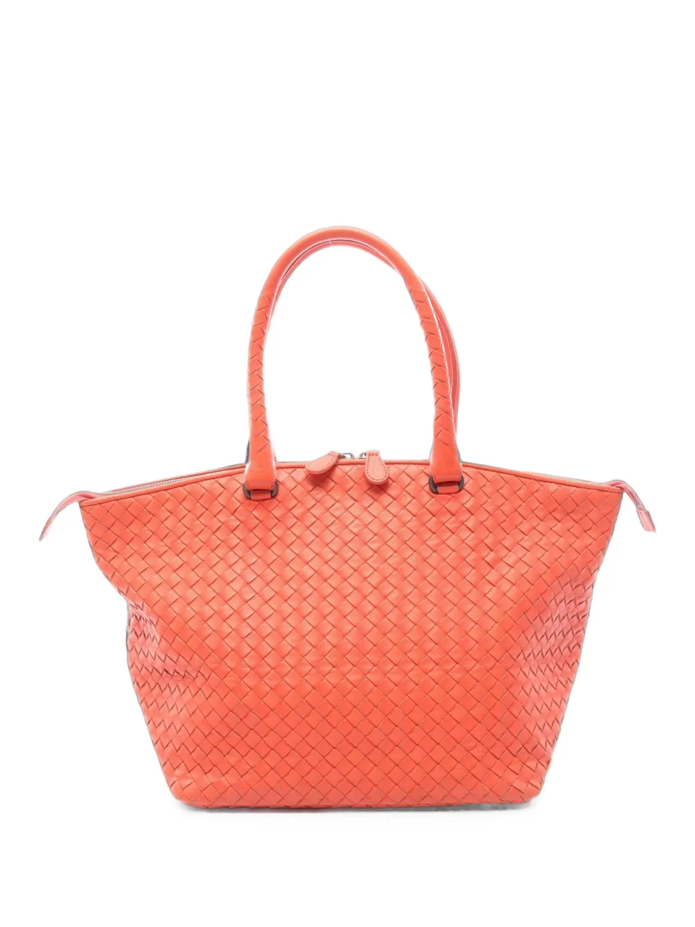 Bottega Veneta Pre-Owned 2000s Intrecciato tote bag - Arancione
