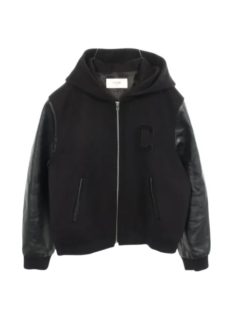 Celine Pre-Owned 2010s logo-detail hooded jacket