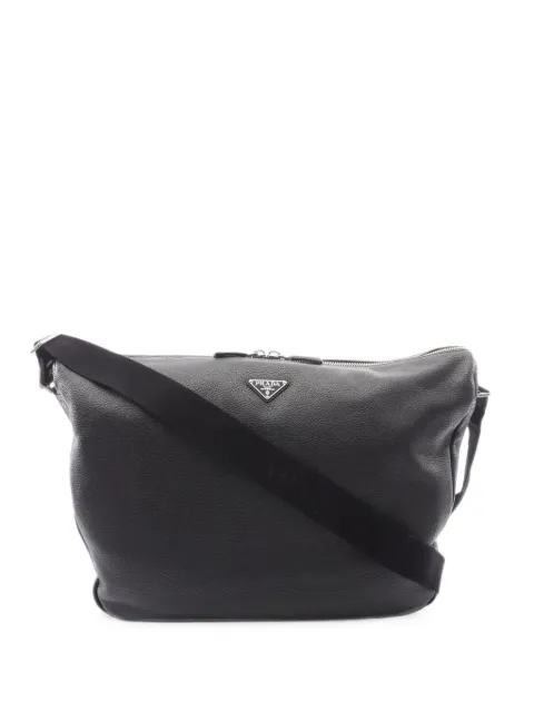 Prada Pre-Owned 2020s leather messenger bag