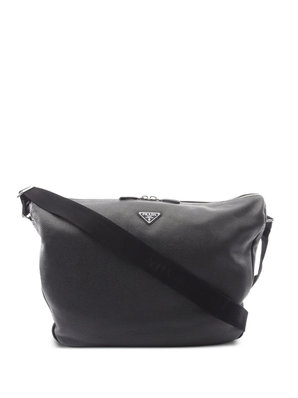 Prada Pre-Owned 2020s mini Kuriertasche aus Leder - Schwarz