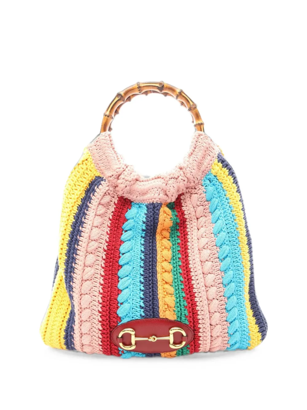 Gucci Pre-Owned 2010s Horsebit 1955 Bamboo tote bag - Rosa