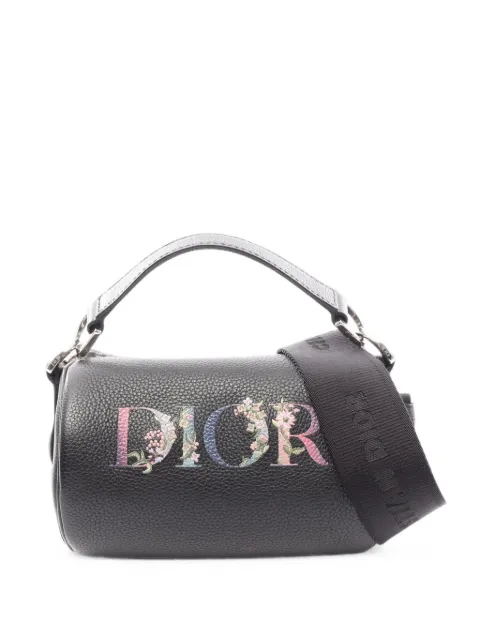 Christian Dior Pre-Owned 2010s mini Roller floral-print messenger bag