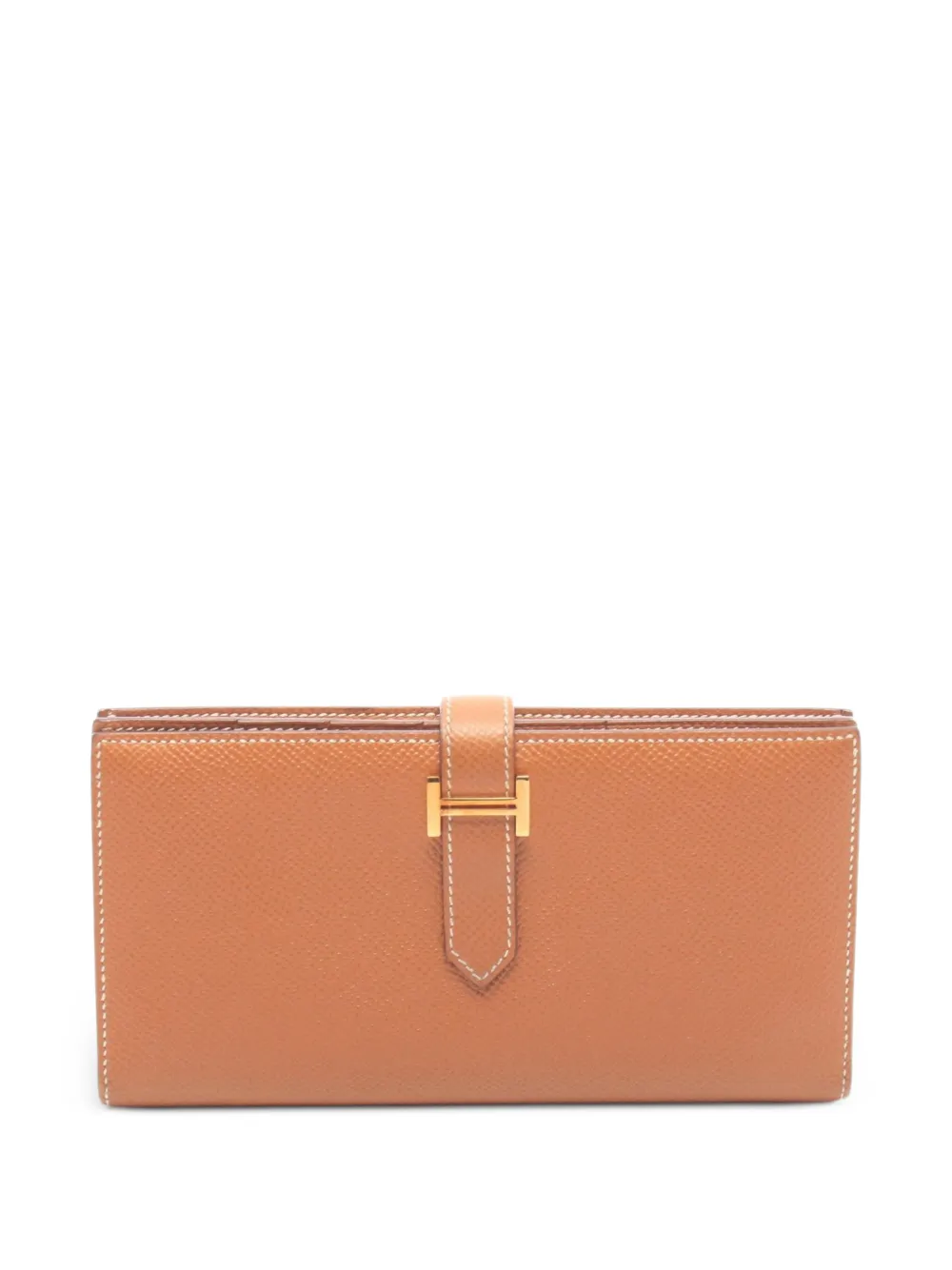 Hermès Pre-Owned 2022 Bearn Soufflet wallet - Marrone