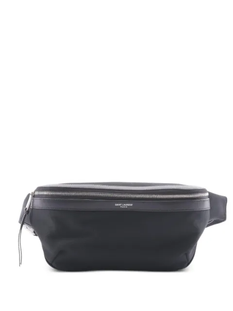 Saint Laurent Pre-Owned 2020s zipped belt bag