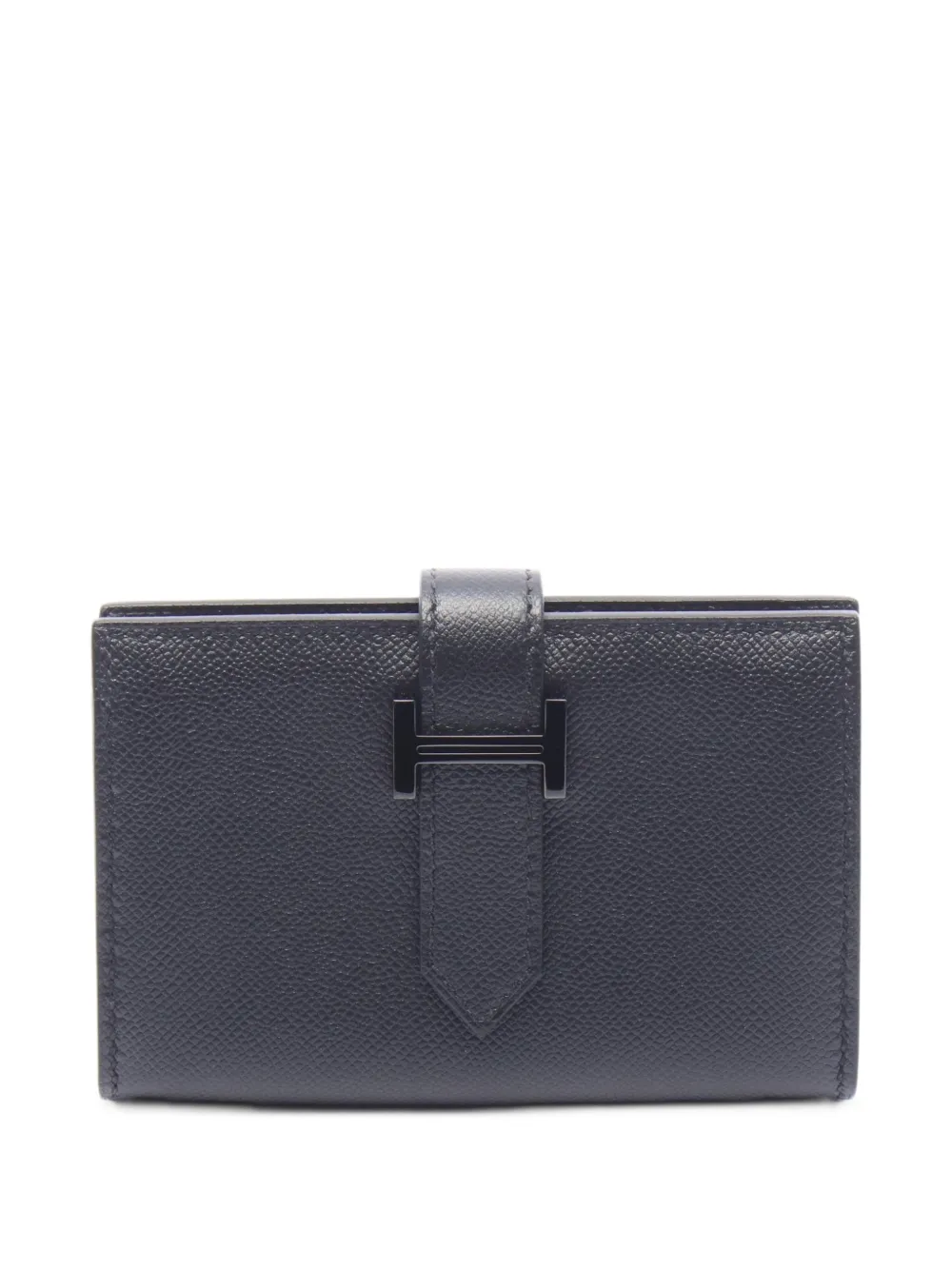 Hermès Pre-Owned Béarn mini card case in Black